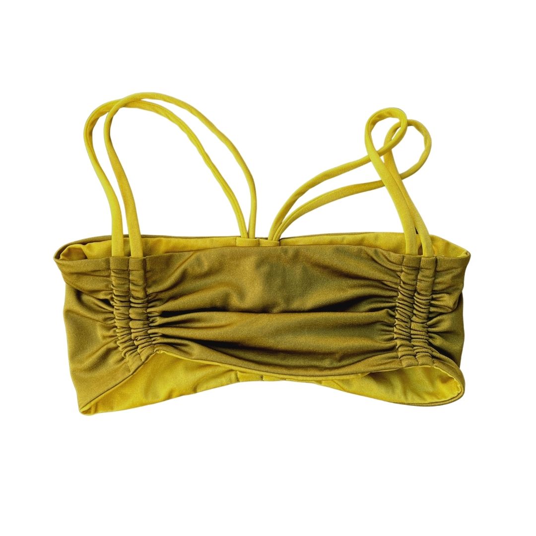 4-Way Chloe Bandeau Top - Centered Chartruese