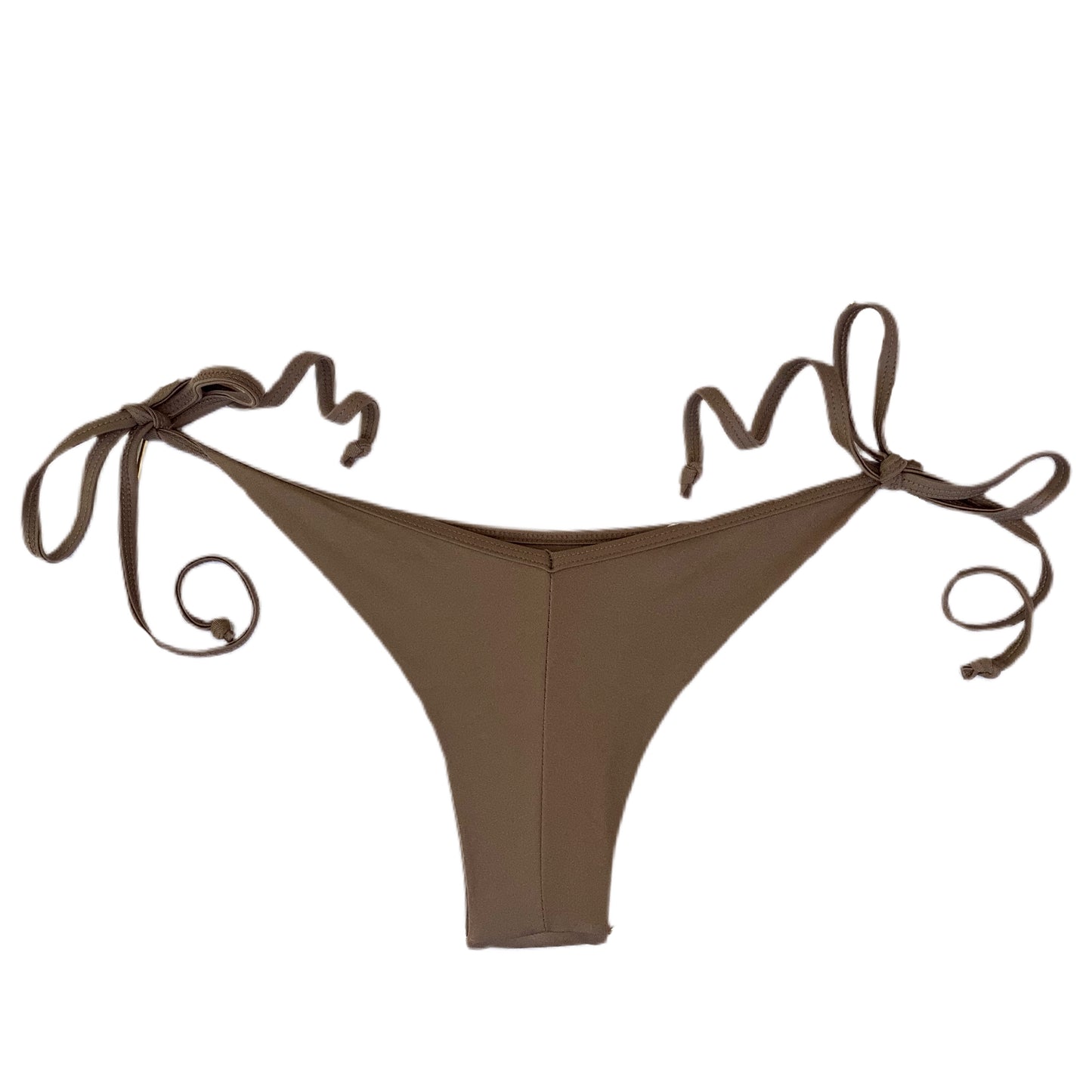 brown cheeky string bikini bottom - HeatherLeigh Swimwear