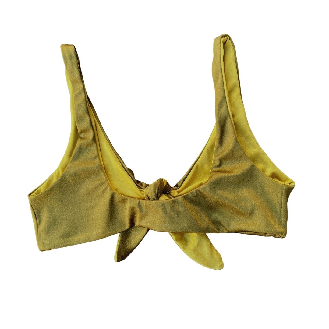 Mia Top - Centered Chartreuse