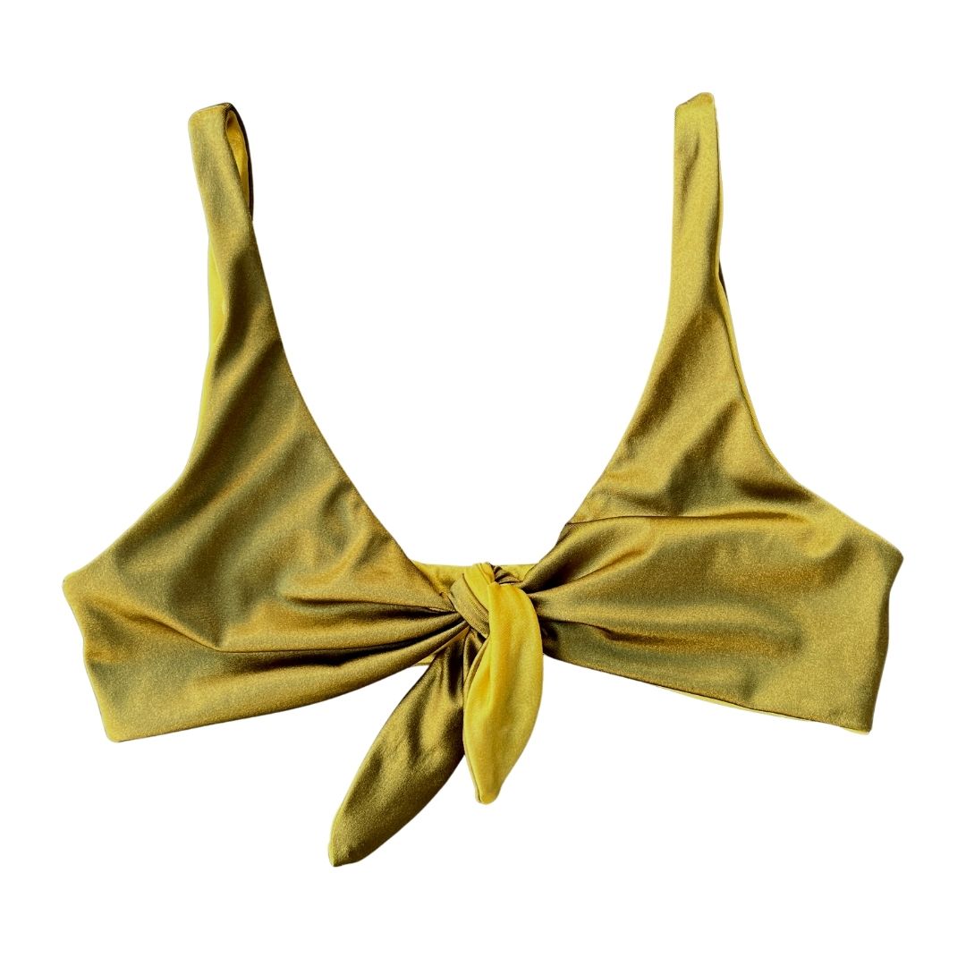 Mia Top - Centered Chartreuse